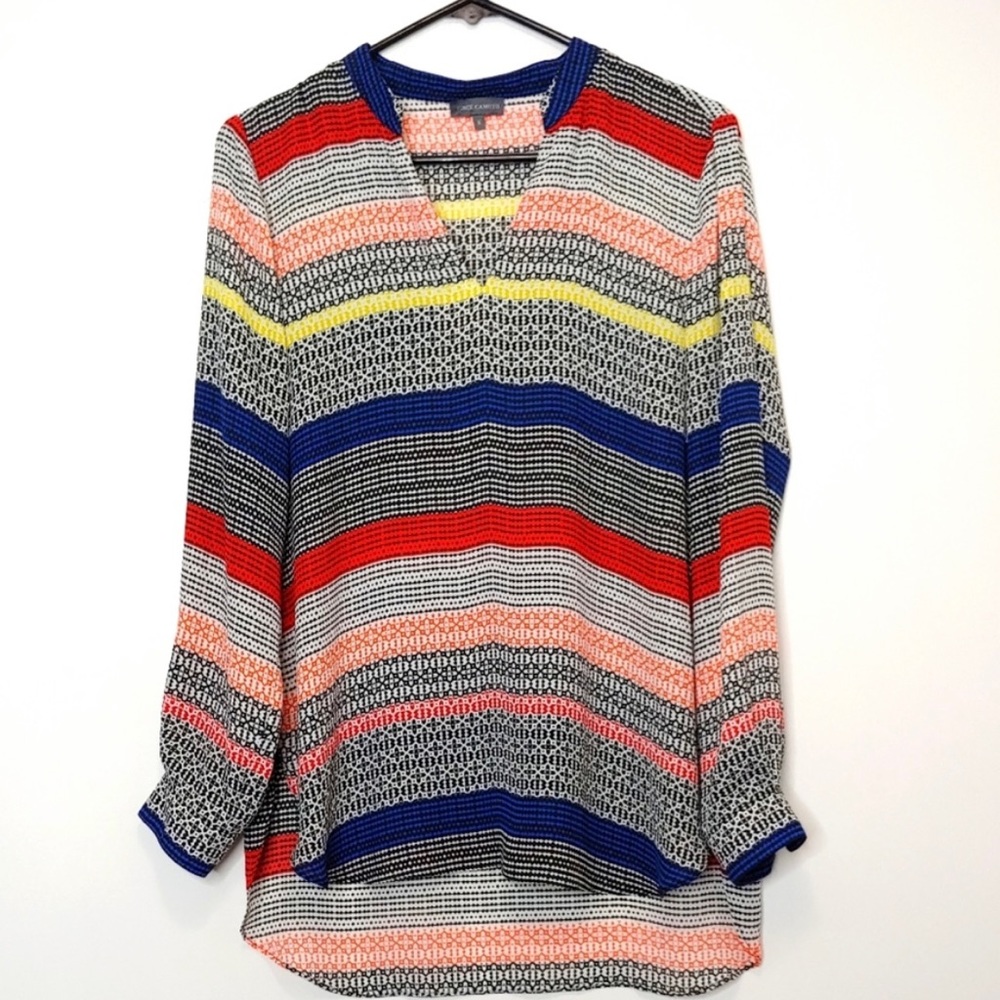 Vince Camuto Stripped Blouse